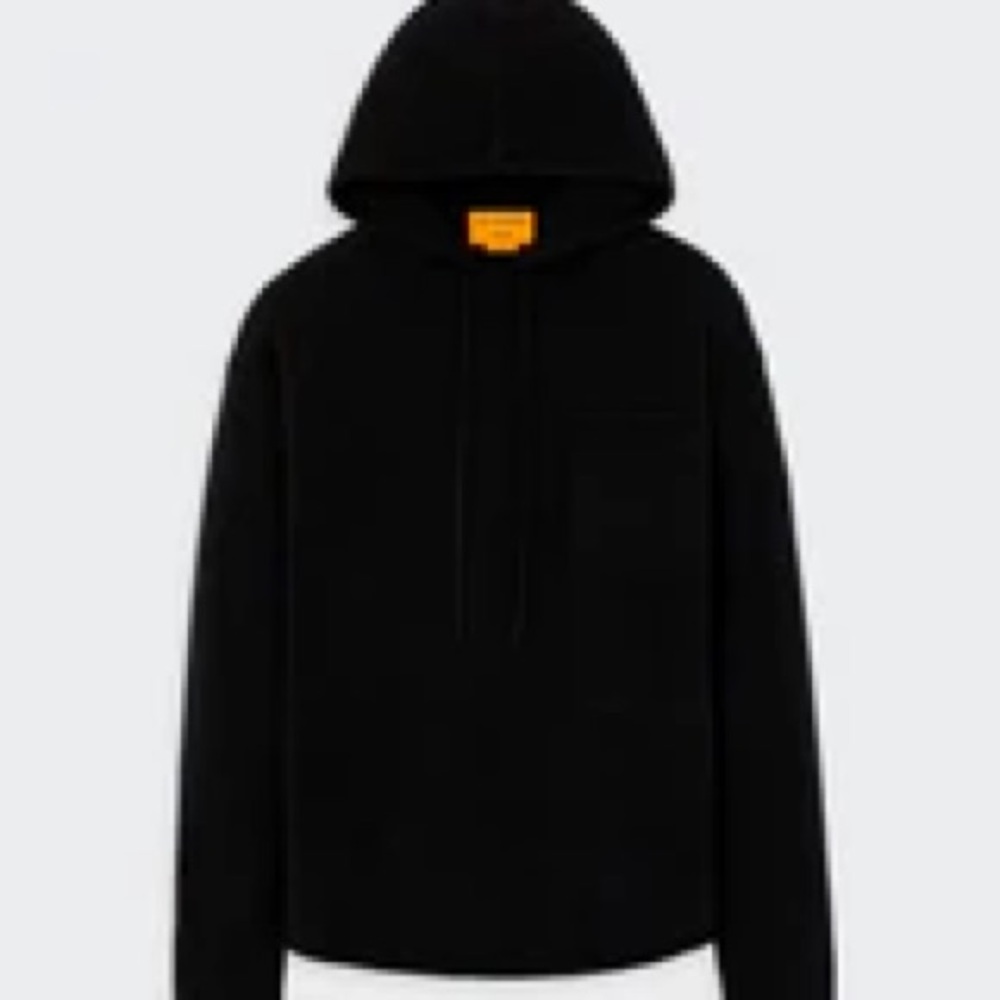 Guest in Residence Black Oversized Hoodie